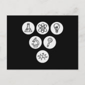 Carte Postale Éléments scientifiques (Devant)