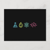 Carte Postale Éléments scientifiques (Devant)
