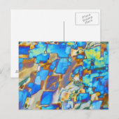 Carte Postale Eléments/Yttrium au microscope (Devant / Derrière)