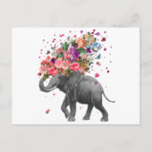 Carte Postale Eléphant (Devant)