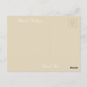 Carte Postale Eléphant (Dos)