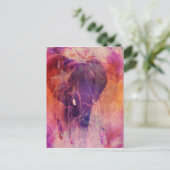 Carte Postale Eléphant (Debout devant)