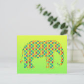 Carte Postale Eléphant (Debout devant)