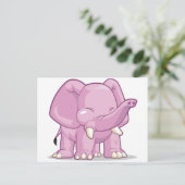 Carte Postale Eléphant (Debout devant)