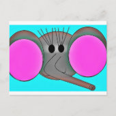 Carte Postale Eléphant (Devant)