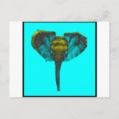 Carte Postale Eléphant (Devant)