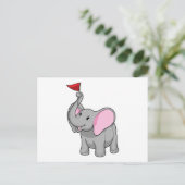Carte Postale Elephant (Debout devant)