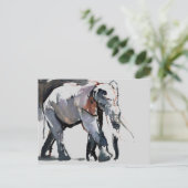 Carte Postale Eléphant africain 2012 (Debout devant)