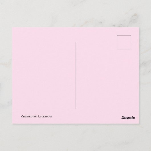 Carte postale Elephant Airmail (Dos)