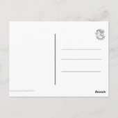 Carte Postale éléphant asiatique (Dos)