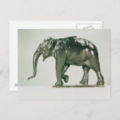 Carte Postale Eléphant blanc (Devant / Derrière)