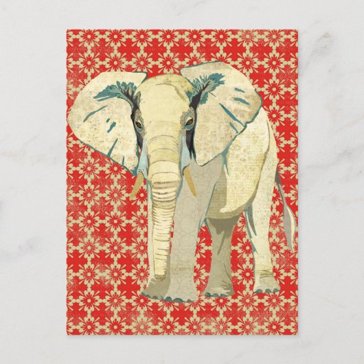 Carte postale Eléphant Blanc (Devant)