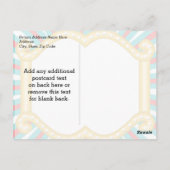 Carte Postale Elephant Circus Enfants Garçons Anniversaire Merci (Dos)