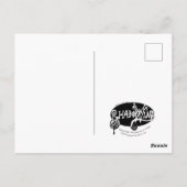 Carte Postale Éléphant Coloré Cascade (Dos)