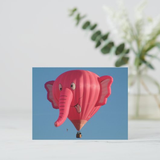 Carte Postale Éléphant de ballon (Debout devant)