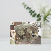 Carte Postale Eléphant décoratif (Debout devant)