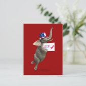Carte Postale Eléphant GOP (Debout devant)