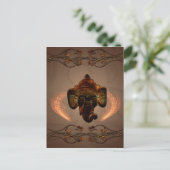 Carte Postale éléphant indien (Debout devant)
