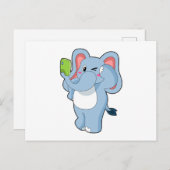 Carte Postale Elephant Mobile (Devant / Derrière)