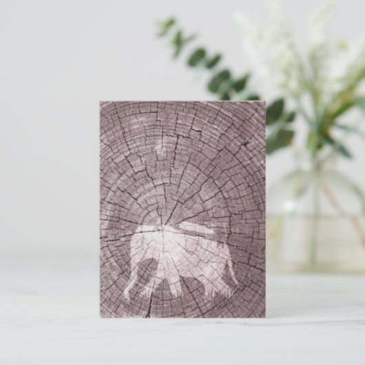 Carte Postale Eléphant urbain (Debout devant)