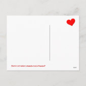 Carte postale Elephant Valentine (Dos)