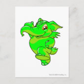 Carte Postale Eléphante (Devant)