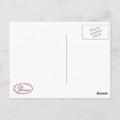 Carte postale éléphante (Dos)