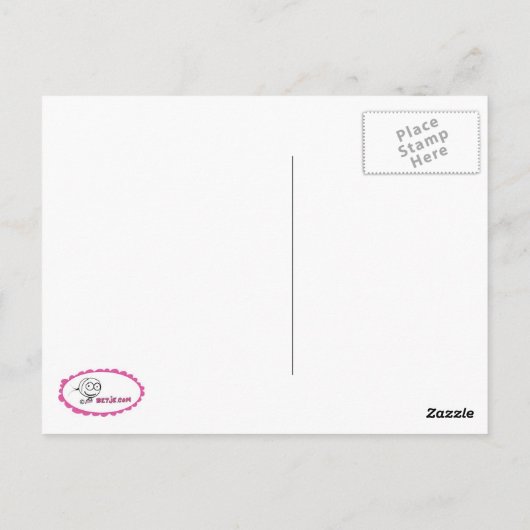 Carte postale éléphante (Dos)