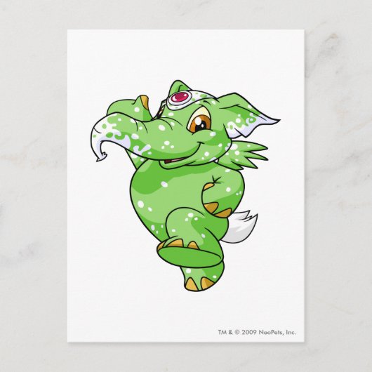 Carte Postale Elephante Specked (Devant)