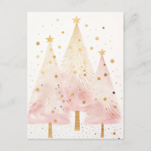 Carte Postale Éléphants de Noël