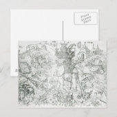 Carte Postale Eléphants en guerre (Devant / Derrière)