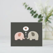 Carte Postale Elephants Soul Mates (Debout devant)
