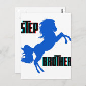 Carte Postale Élevage du cheval Brother (Devant / Derrière)