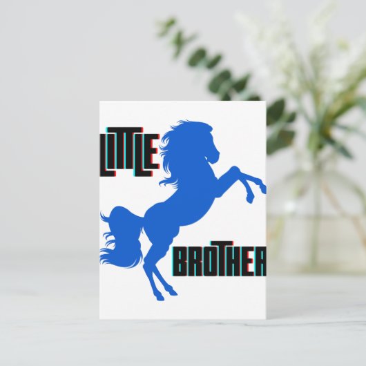 Carte Postale Élevage du petit frère (Debout devant)