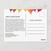 Carte Postale Élevage immobilier en automne intelligent Prospect (Dos)