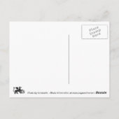 Carte Postale élevé (Dos)