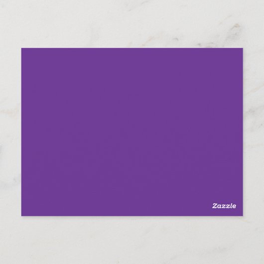 Carte Postale Élever votre conception de site Web avec un violet (Dos)