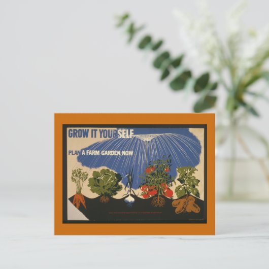 Carte Postale Élevez-le vous-même (Debout devant)