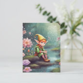 Carte Postale Elf (Debout devant)