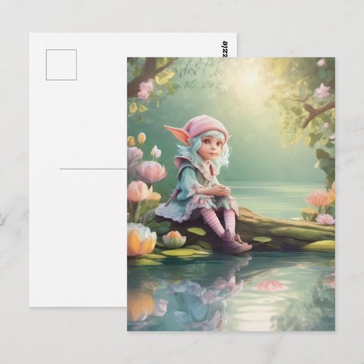 Carte Postale Elf (Devant / Derrière)