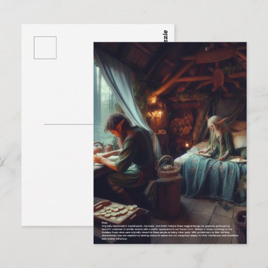 Carte Postale Elf (Devant / Derrière)