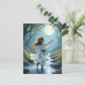 Carte Postale Elf (Debout devant)