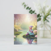 Carte Postale Elf (Debout devant)