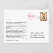 Carte Postale Elf Arrival Letter | North Pole Welcome Message (Devant)