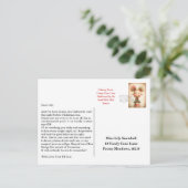 Carte Postale Elf Arrival Letter | North Pole Welcome Message (Debout devant)