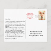 Carte Postale Elf Arrival Letter | North Pole Welcome Message (Devant)