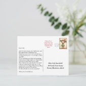Carte Postale Elf Arrival Letter | North Pole Welcome Message (Debout devant)
