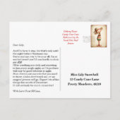 Carte Postale Elf Arrival Letter | North Pole Welcome Message (Devant)