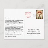 Carte Postale Elf Arrival Letter | North Pole Welcome Message (Devant)