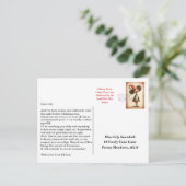 Carte Postale Elf Arrival Letter | North Pole Welcome Message (Debout devant)